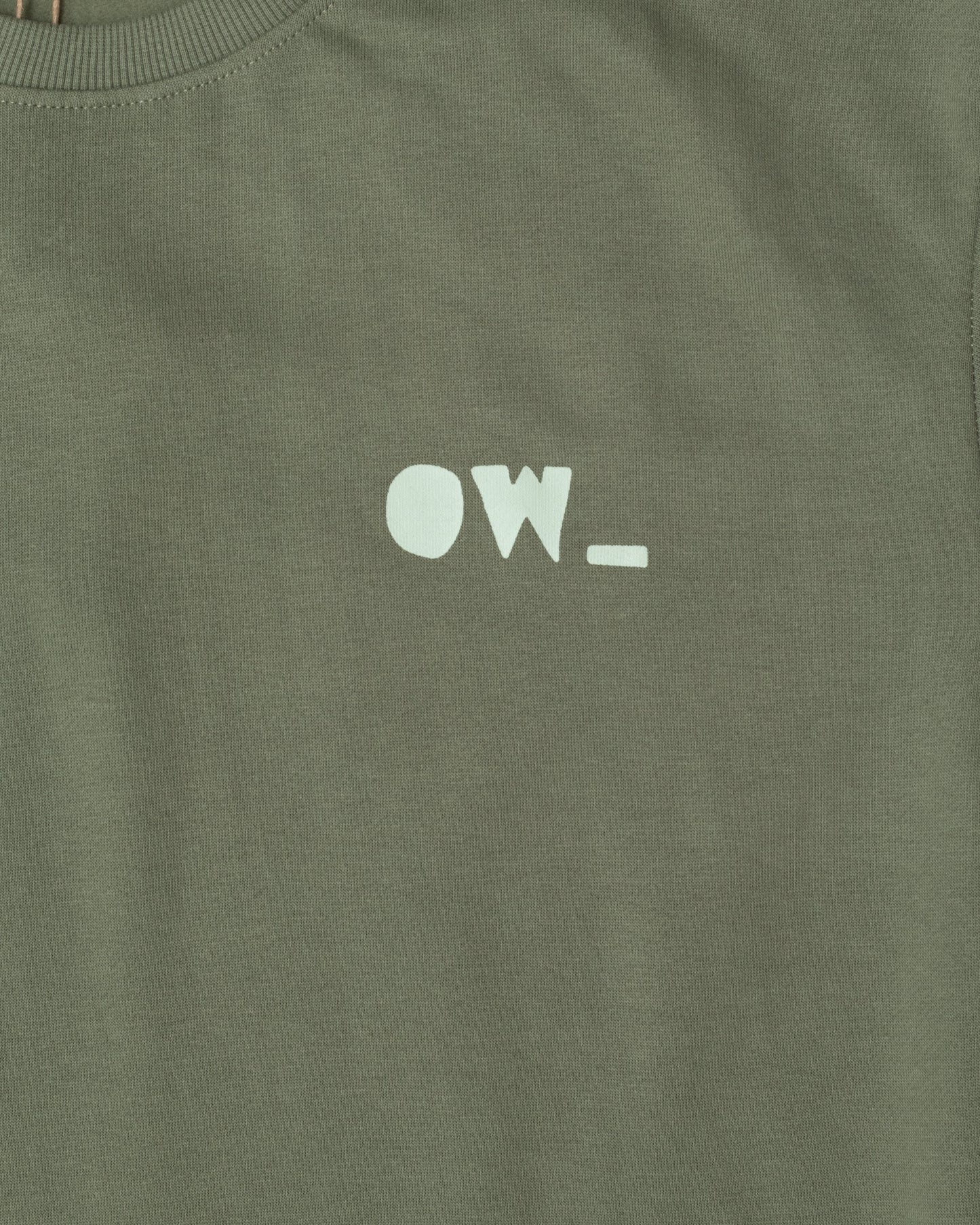 trust your intuition sweatshirt in green
