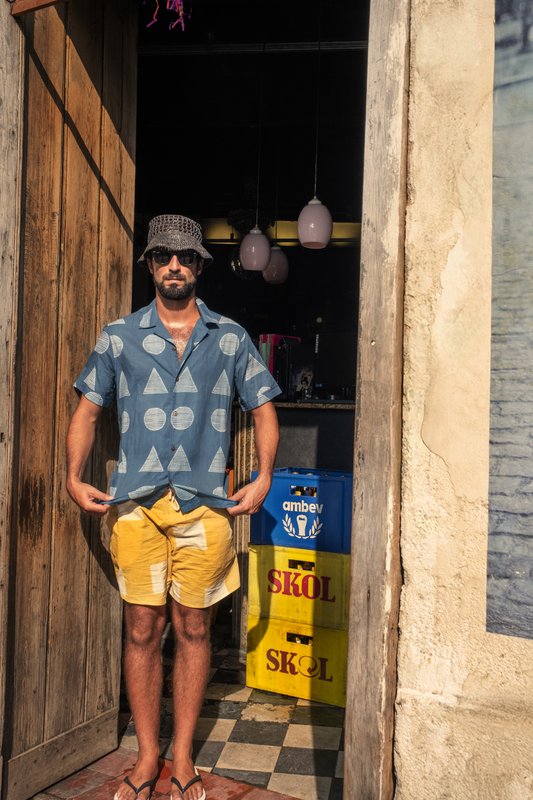 sori hand-dyed short sleeve shirt
