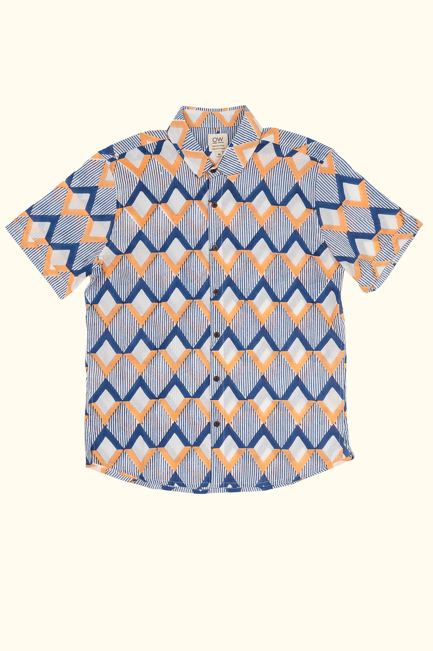 inca hand-printed shirt