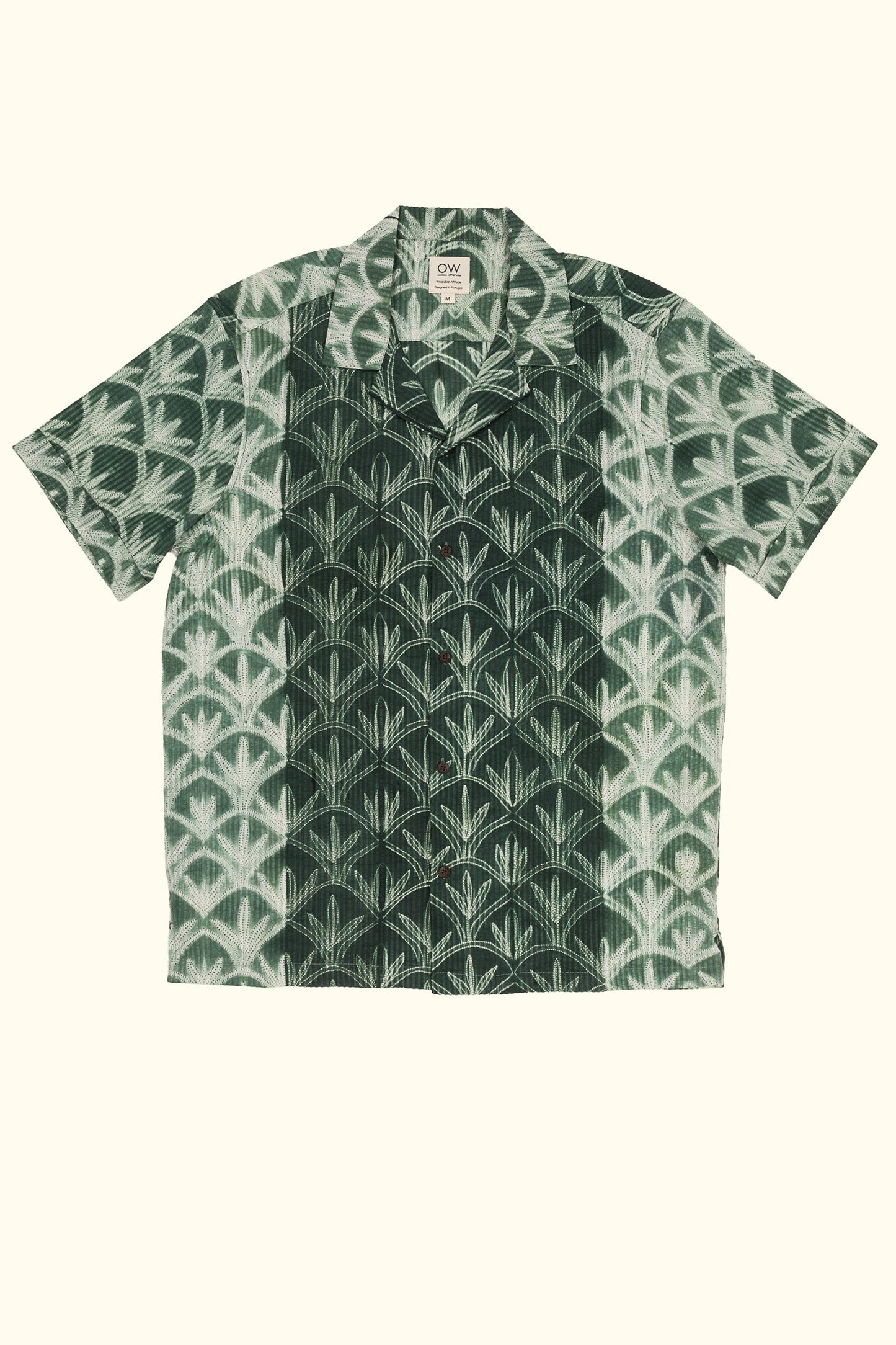 hikari hand-dyed short sleeve shirt