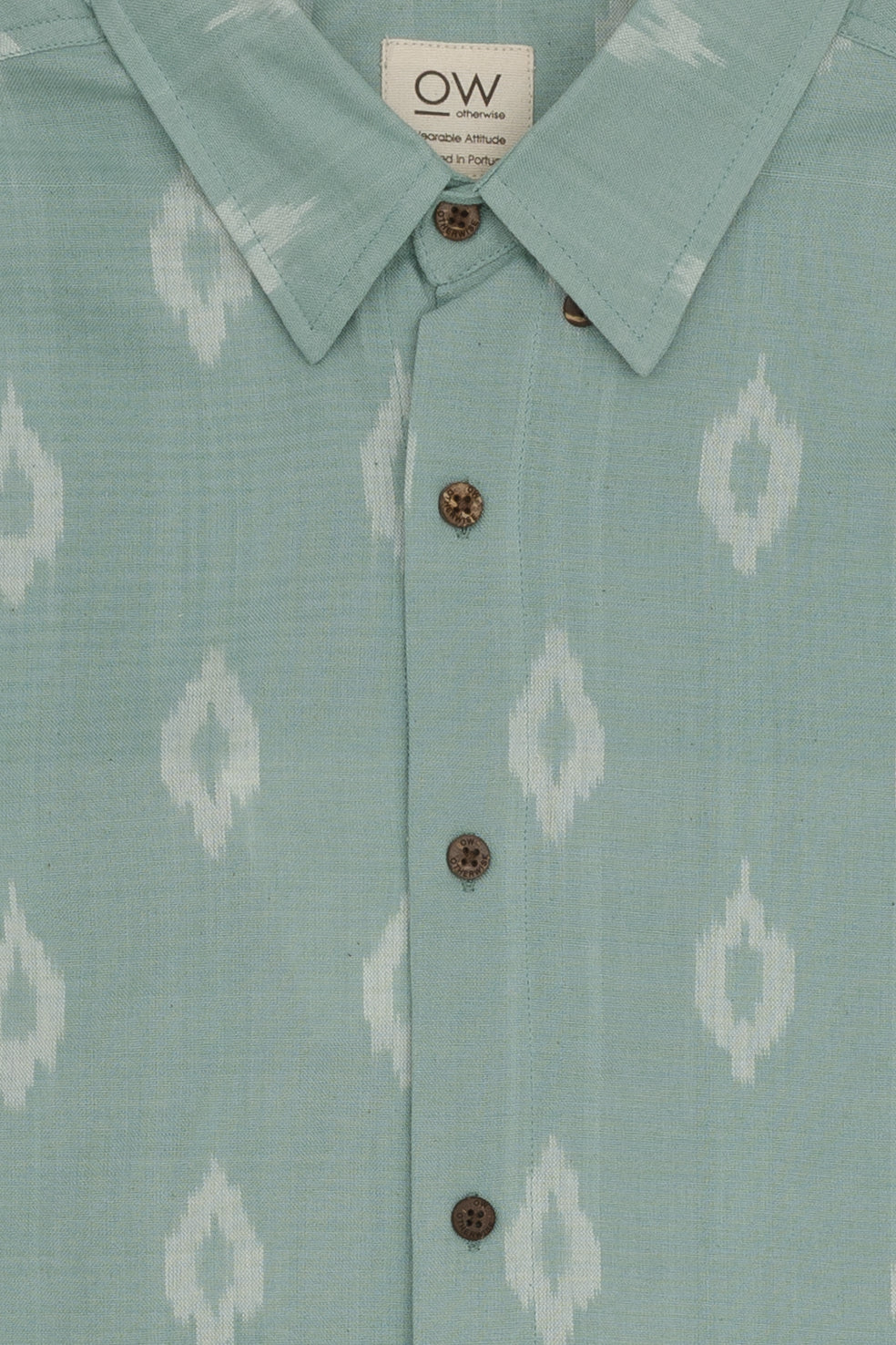 resham hand-woven long sleeve shirt