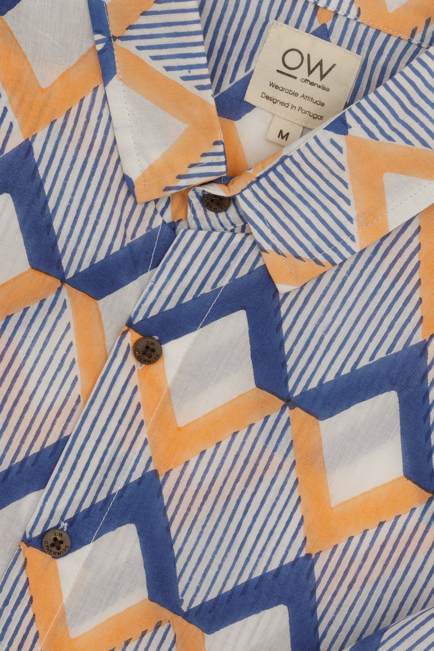 inca hand-printed shirt