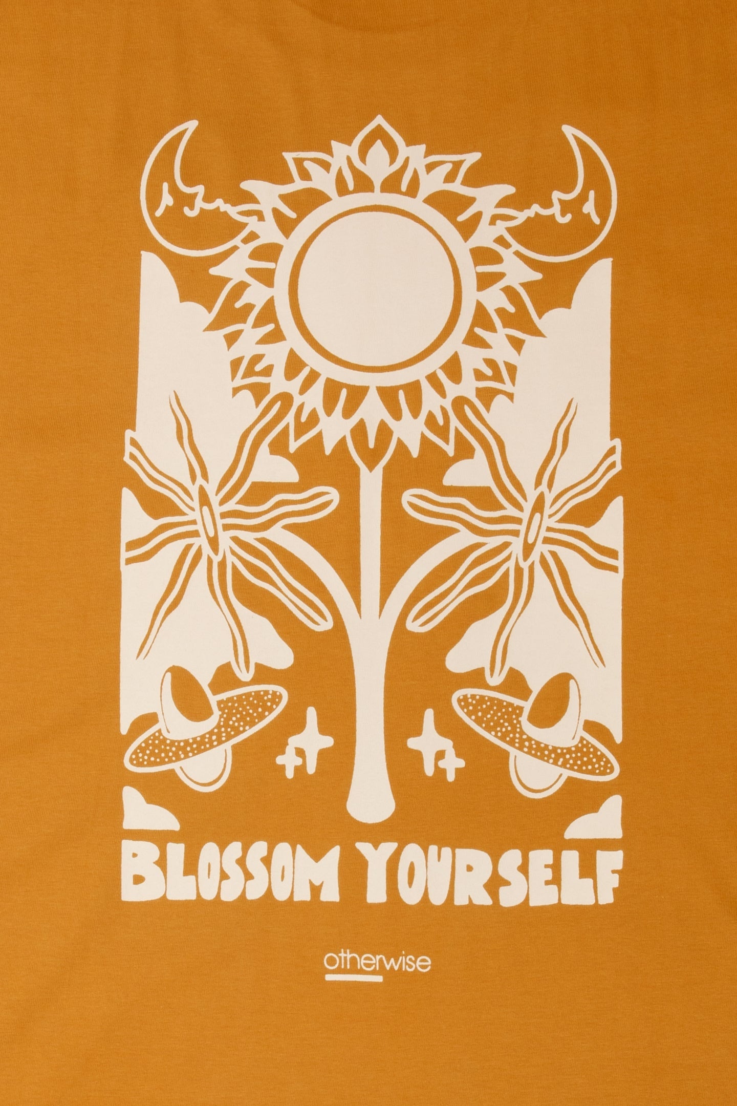 blossom yourself organic t-shirt