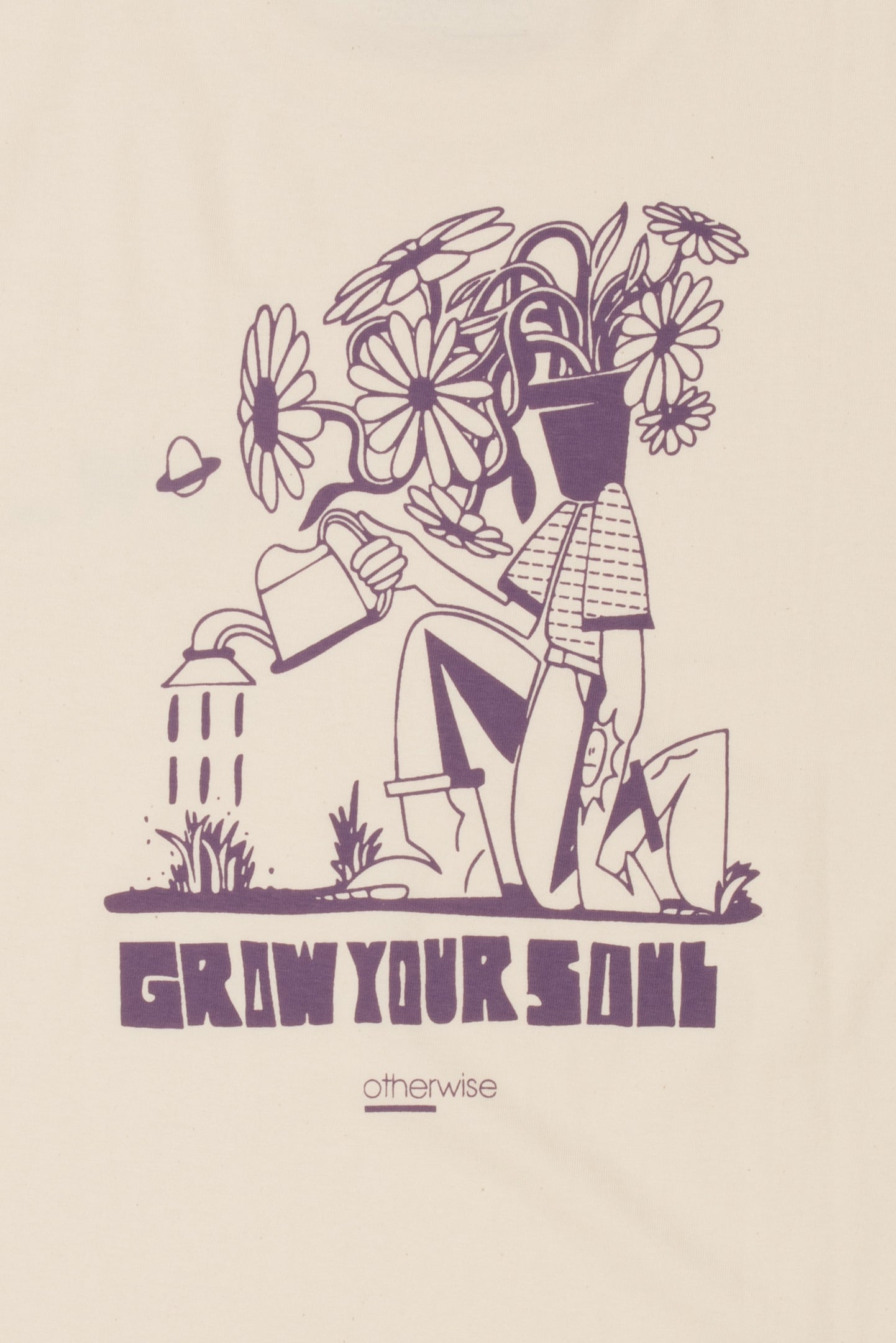 grow your soul organic t-shirt