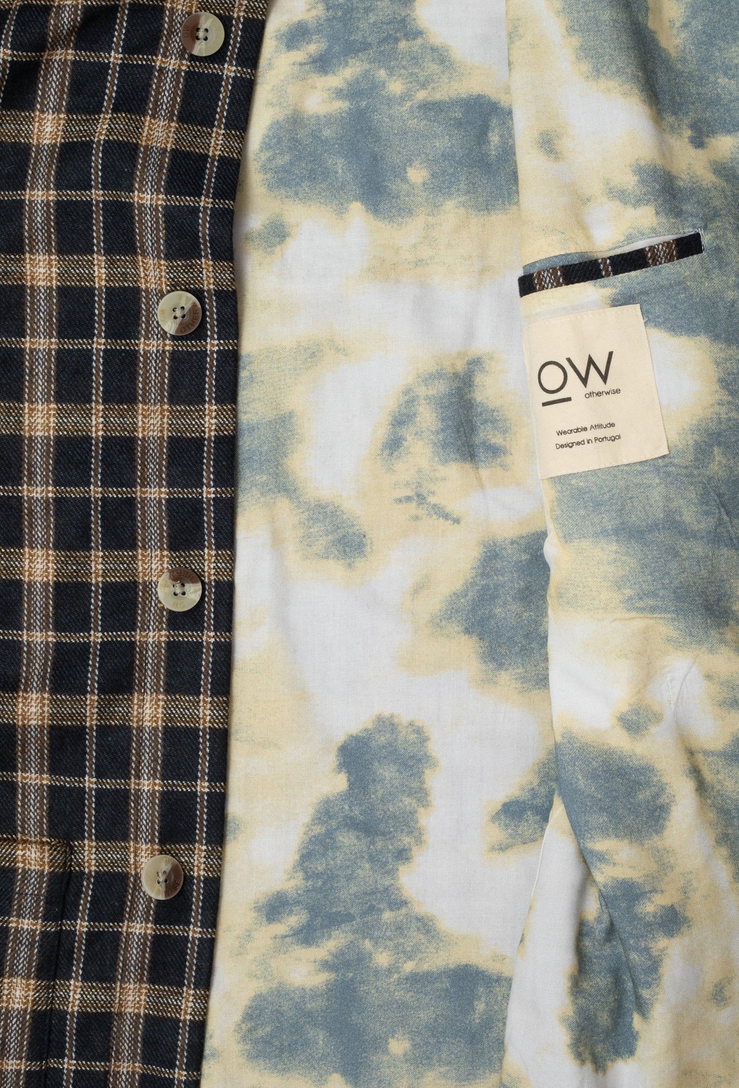 lumen upcycled wool jacket