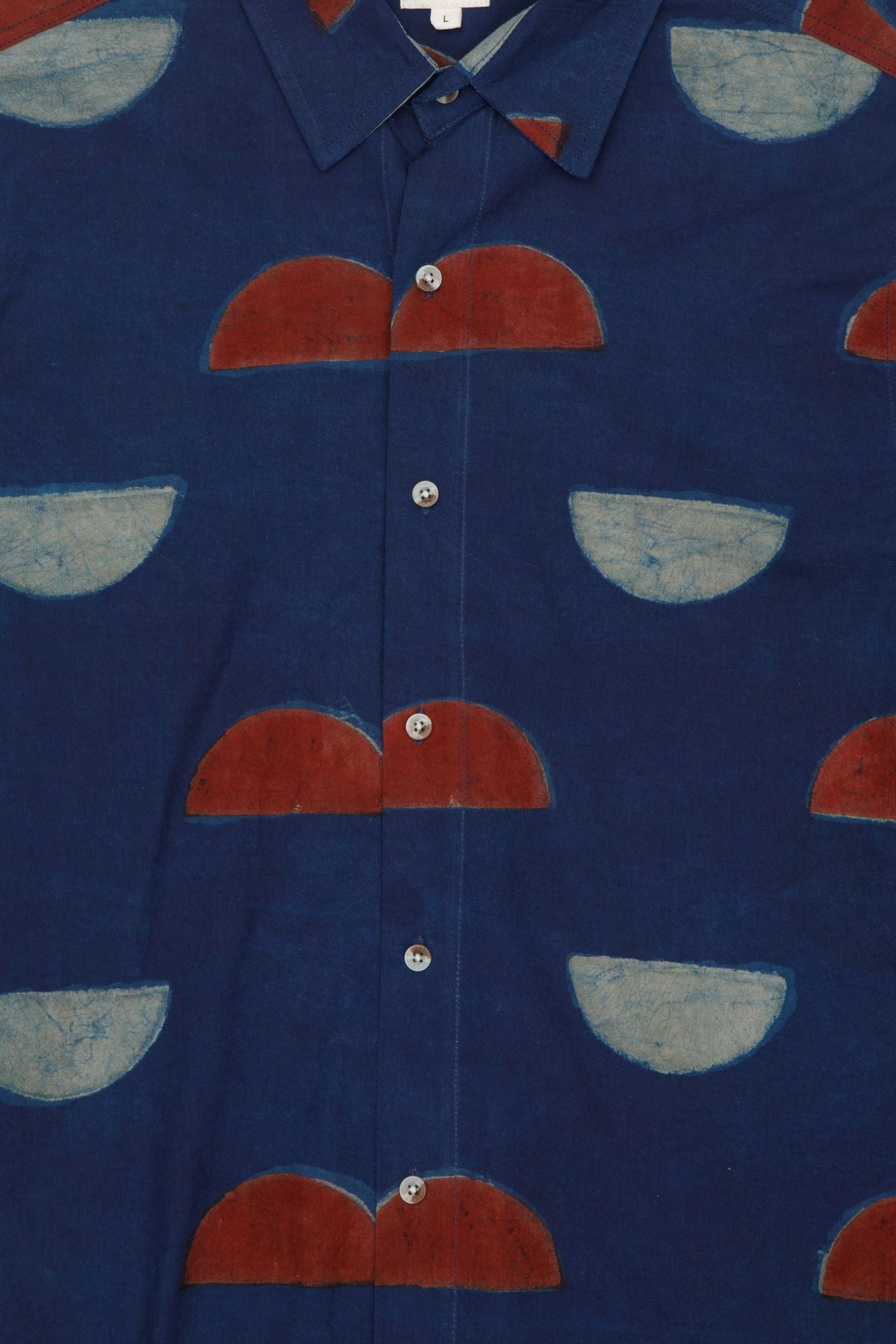 twilight hand-printed long sleeve shirt