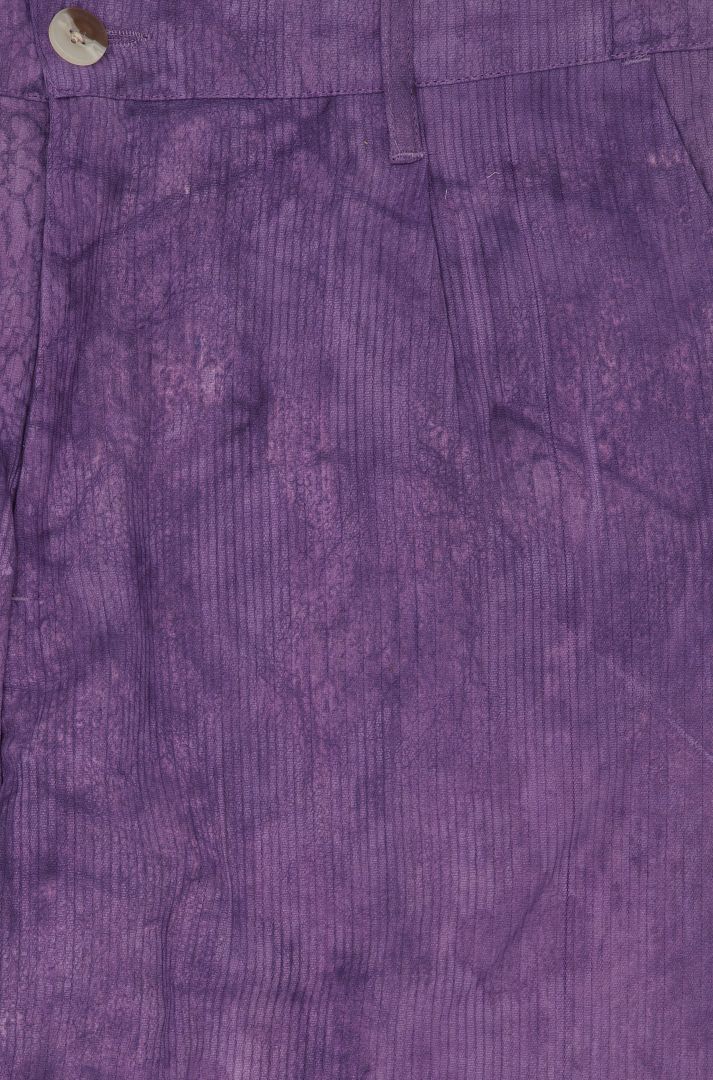 velvet hand-dyed corduroy trousers