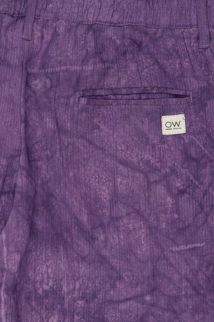 velvet hand-dyed corduroy trousers