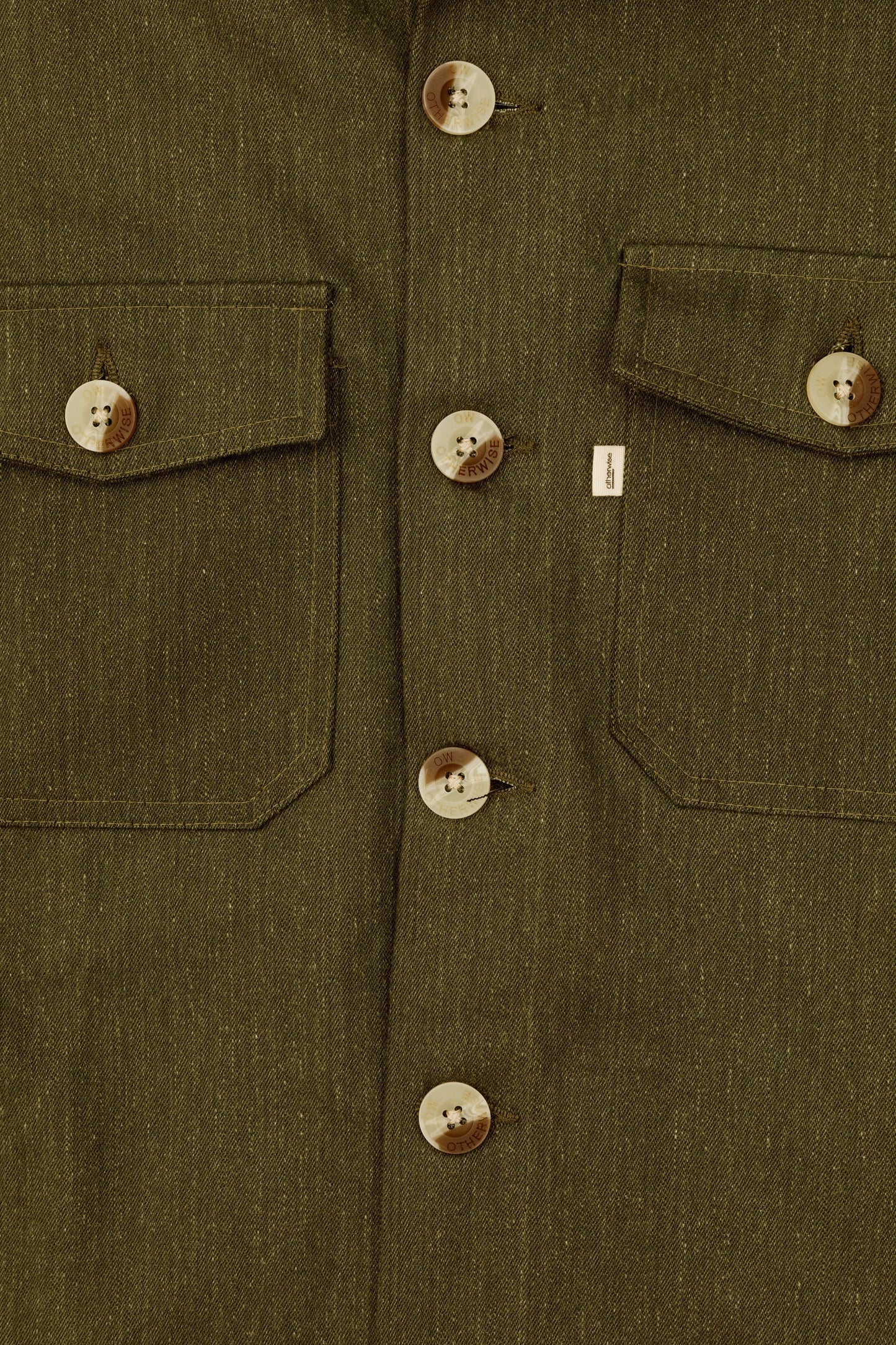 milit lightweight jacket in military green