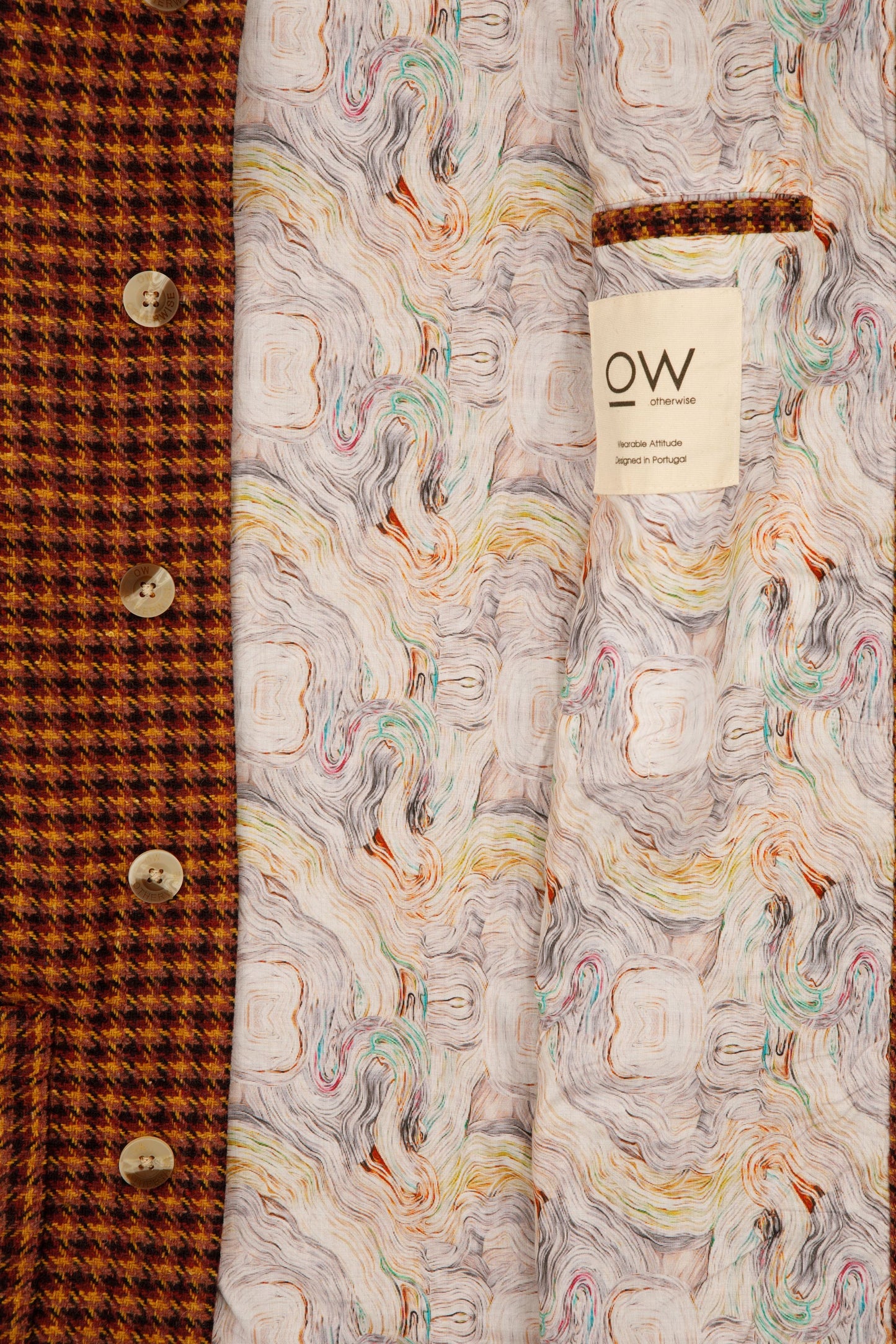 muse upcycled wool jacket