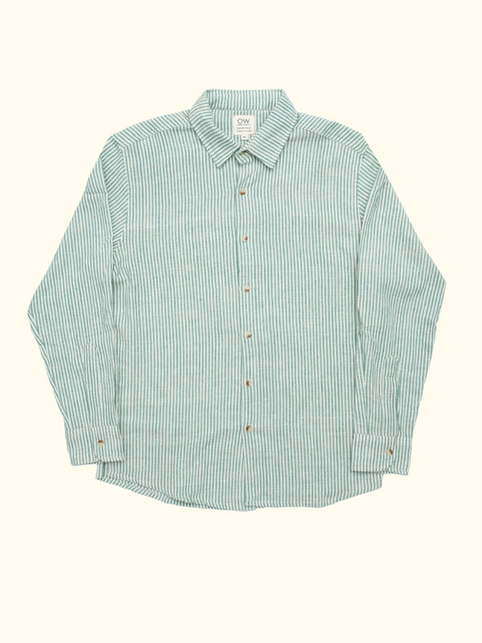 tessera regenerative cotton long sleeve shirt