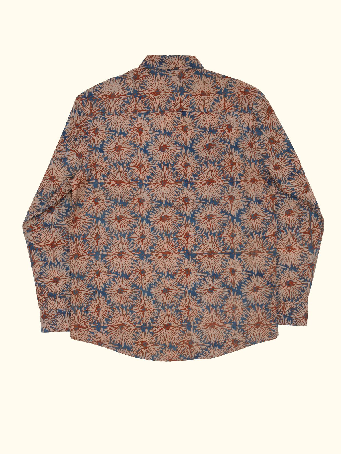 halo hand-printed long sleeve shirt