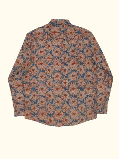 halo hand-printed long sleeve shirt
