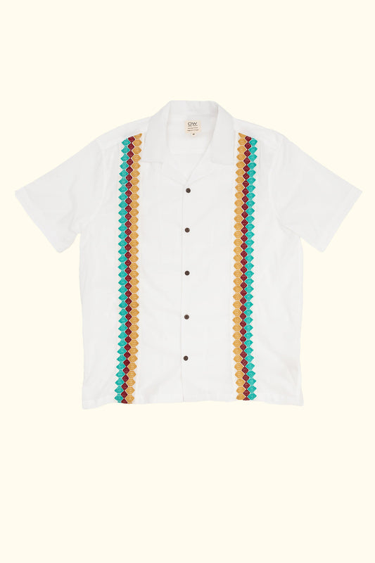 navya lace short sleeve shirt