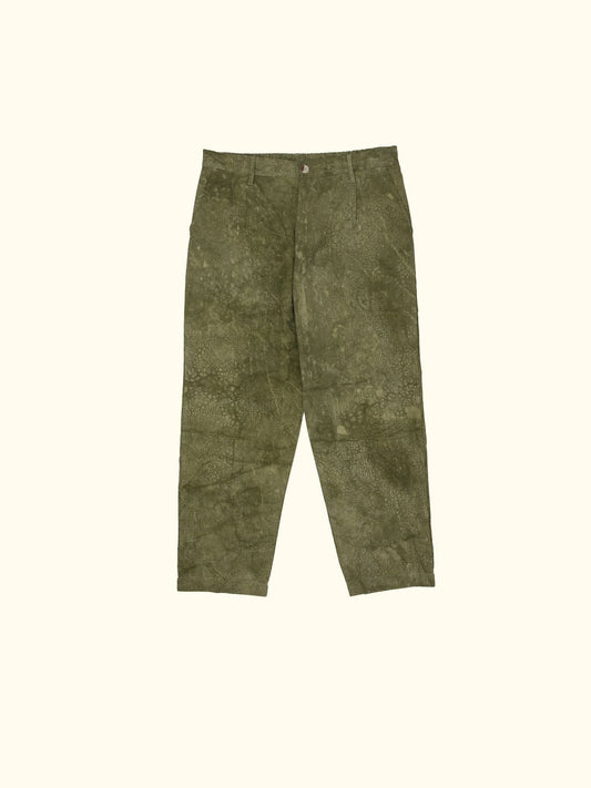 opal hand-dyed corduroy trousers