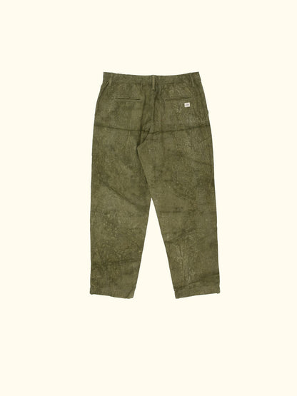 opal hand-dyed corduroy trousers