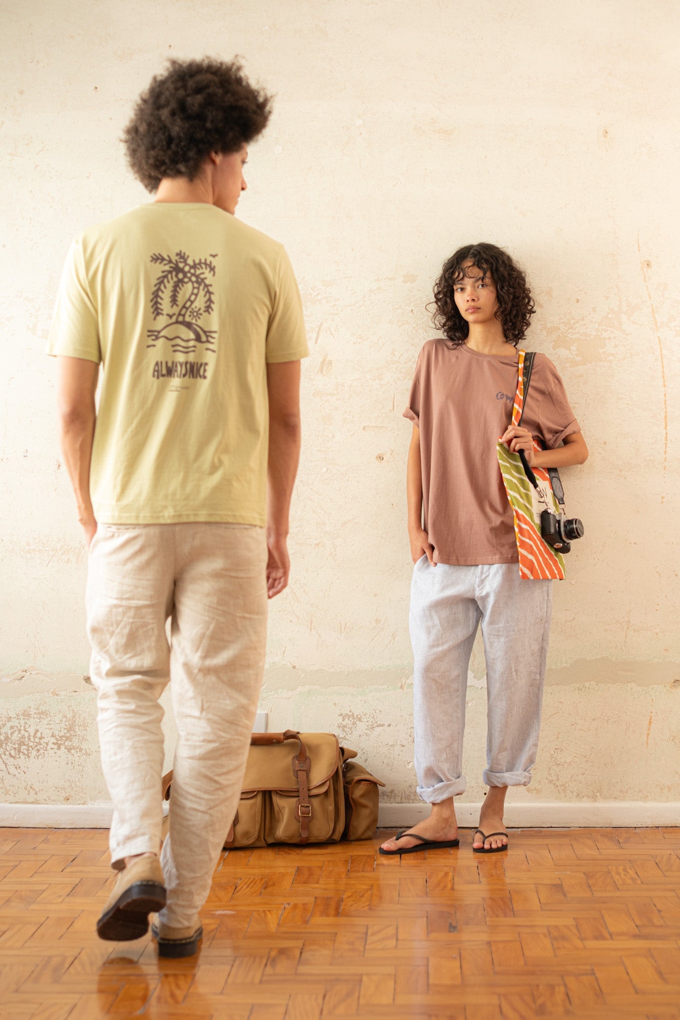 always nice organic t-shirt