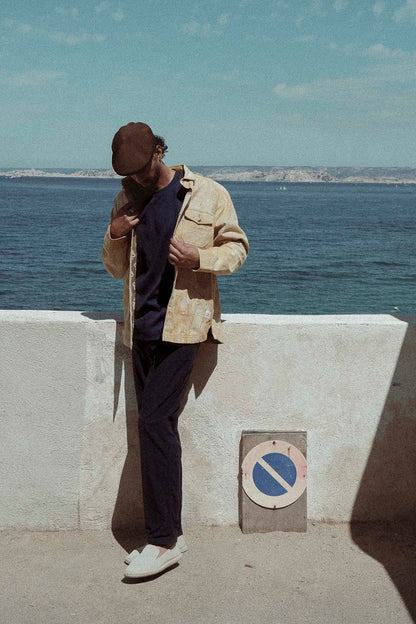 arctic hand-dyed lightweight jacket