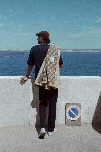 arctic hand-dyed lightweight jacket