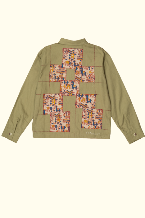 boreal patchwork jacket