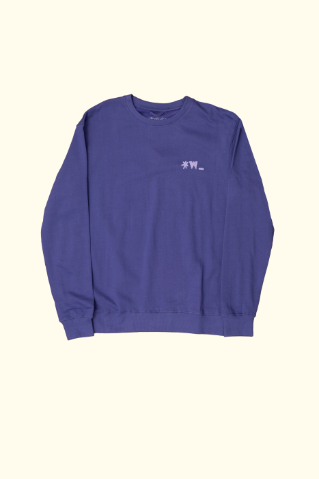 cultivate your inner peace sweatshirt in blue