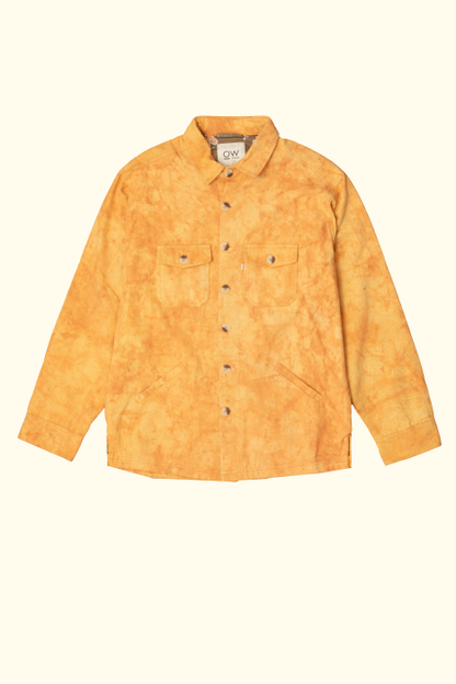 arctic hand-dyed lightweight jacket