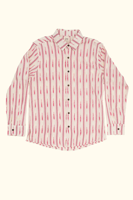 rupasi hand-woven long sleeve shirt